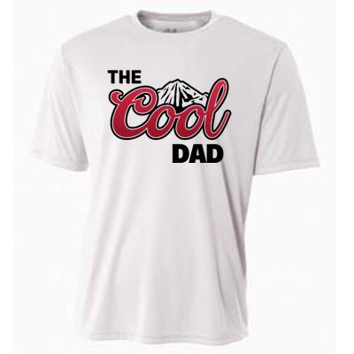 The Cool Dad Funny Fathers Day Cooling Performance Crew T-Shirt