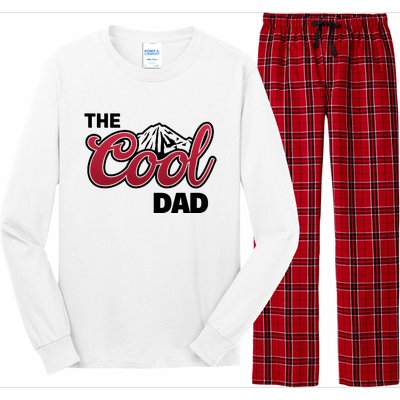 The Cool Dad Funny Fathers Day Long Sleeve Pajama Set