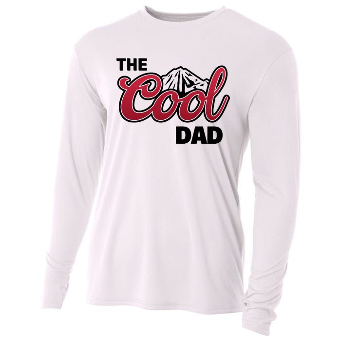 The Cool Dad Funny Fathers Day Cooling Performance Long Sleeve Crew