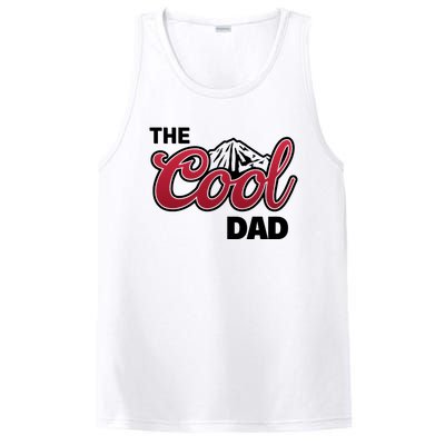 The Cool Dad Funny Fathers Day PosiCharge Competitor Tank