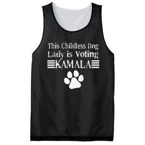 This Childless Dog Lady Is Voting Kamala Dog Lovers Mesh Reversible Basketball Jersey Tank