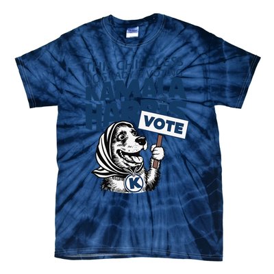 This Childless Dog Lady Is Voting Kamala Tie-Dye T-Shirt