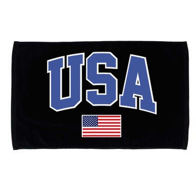 Trendy Classic Design USA Flag Alt Microfiber Hand Towel