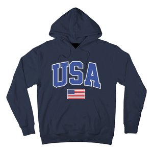 Trendy Classic Design USA Flag Alt Hoodie