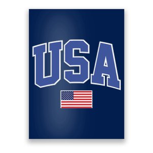 Trendy Classic Design USA Flag Alt Poster