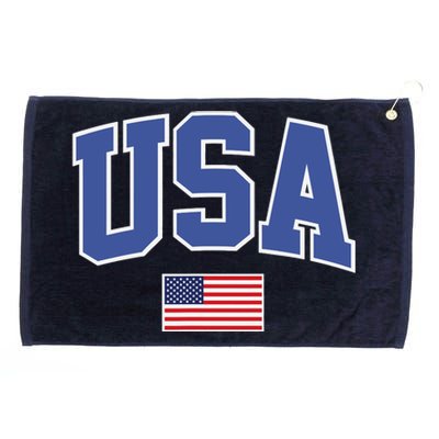 Trendy Classic Design USA Flag Alt Grommeted Golf Towel