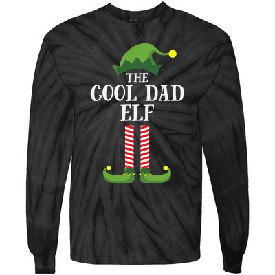 The Cool Dad ELF Tie-Dye Long Sleeve Shirt