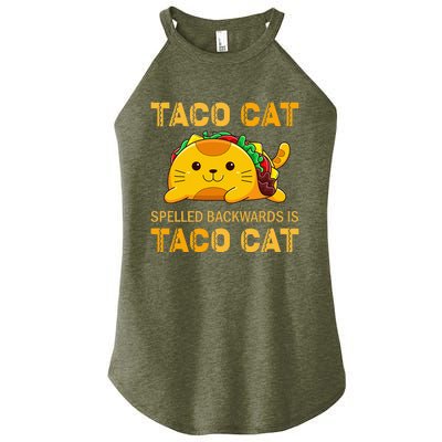 TacoCat Cinco de Mayo TacoCat Tacos Women's Perfect Tri Rocker Tank