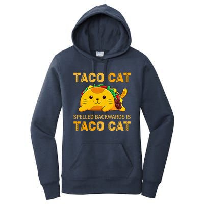 TacoCat Cinco de Mayo TacoCat Tacos Women's Pullover Hoodie