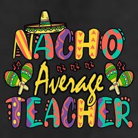 Teacher Cinco De Mayo Nacho Average Teacher Sombrero 11oz C Handle Ceramic Mug