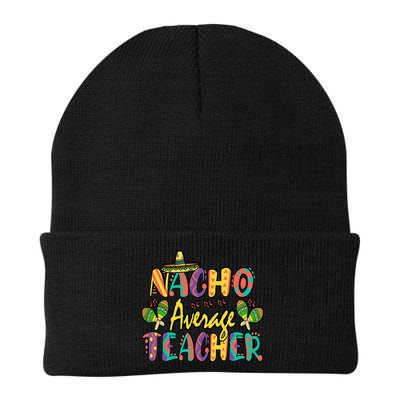 Teacher Cinco De Mayo Nacho Average Teacher Sombrero Beanie