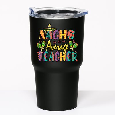 Teacher Cinco De Mayo Nacho Average Teacher Sombrero Tumbler