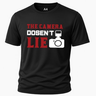 The Camera Dosen't Lie Performance Shirt