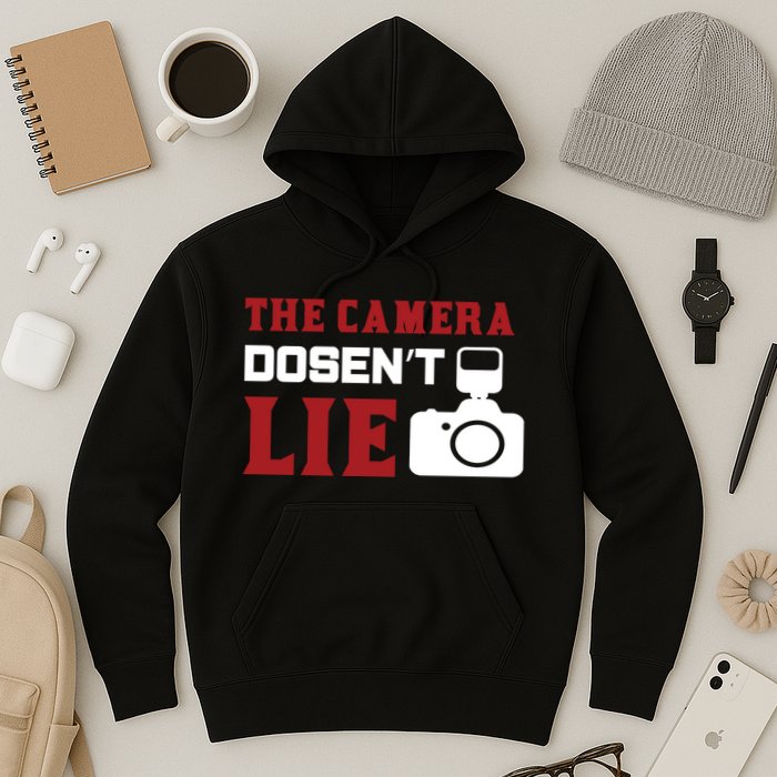 The Camera Dosen't Lie Hoodie