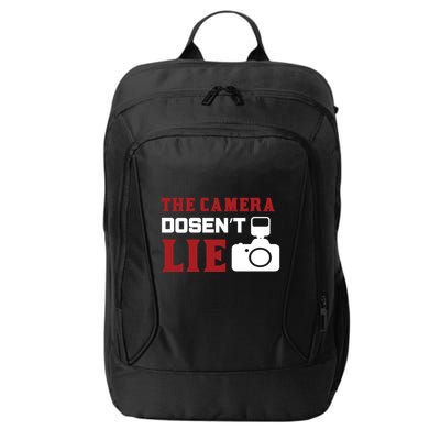 The Camera Dosen't Lie City Backpack