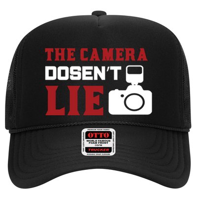The Camera Dosen't Lie Trucker Hat