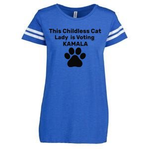 This Childless Dog Lady Is Voting Kamala Dog Lovers Enza Ladies Jersey Football T-Shirt