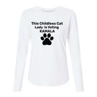 This Childless Dog Lady Is Voting Kamala Dog Lovers Womens Cotton Relaxed Long Sleeve T-Shirt