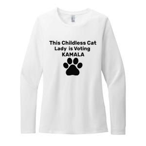 This Childless Dog Lady Is Voting Kamala Dog Lovers Womens CVC Long Sleeve Shirt