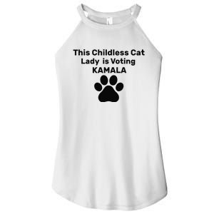 This Childless Dog Lady Is Voting Kamala Dog Lovers Women's Perfect Tri Rocker Tank