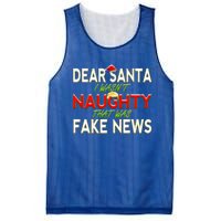 Trump Christmas Dear Santa Fake News Meme Gift Cute Gift Mesh Reversible Basketball Jersey Tank