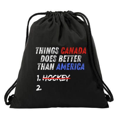 Things Canada Does Better Than America Gift Drawstring Bag