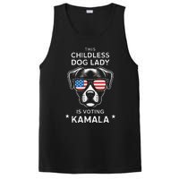 This Childless Dog Lady Is Voting Kamala Harris 2024 Gift PosiCharge Competitor Tank