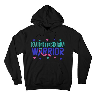 Thyroid Cancer Daughter Thyroid Disease Awareness Warrior Hoodie