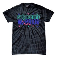 Thyroid Cancer Daughter Thyroid Disease Awareness Warrior Tie-Dye T-Shirt