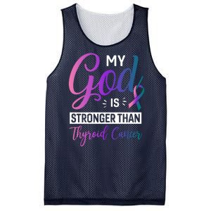 Thyroid Cancer Design Mesh Reversible Basketball Jersey Tank