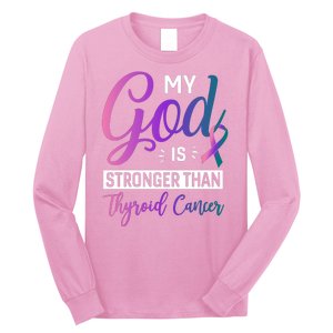 Thyroid Cancer Design Long Sleeve Shirt