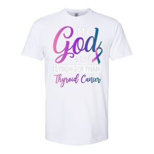 Thyroid Cancer Design Softstyle CVC T-Shirt