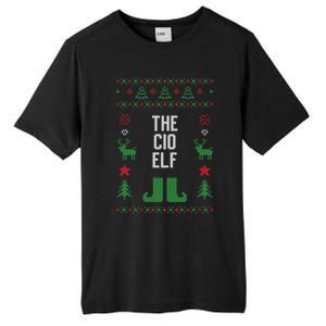 The Cio Elf Ugly Christmas Style Winter Holiday Party Gift Tall Fusion ChromaSoft Performance T-Shirt