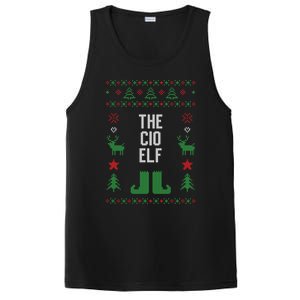 The Cio Elf Ugly Christmas Style Winter Holiday Party Gift PosiCharge Competitor Tank