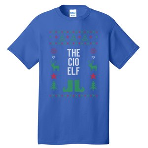 The Cio Elf Ugly Christmas Style Winter Holiday Party Gift Tall T-Shirt