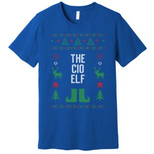 The Cio Elf Ugly Christmas Style Winter Holiday Party Gift Premium T-Shirt