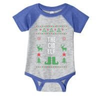 The Cio Elf Ugly Christmas Style Winter Holiday Party Gift Infant Baby Jersey Bodysuit