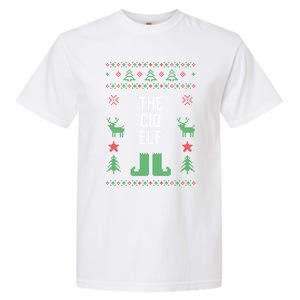 The Cio Elf Ugly Christmas Style Winter Holiday Party Gift Garment-Dyed Heavyweight T-Shirt