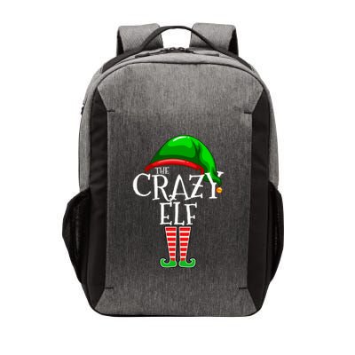 The Crazy Elf Family Matching Group Christmas Gift Funny Vector Backpack