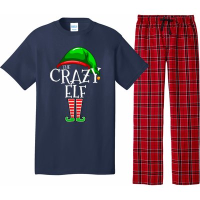 The Crazy Elf Family Matching Group Christmas Gift Funny Pajama Set