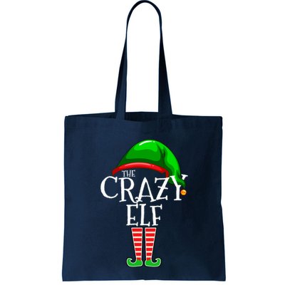 The Crazy Elf Family Matching Group Christmas Gift Funny Bag