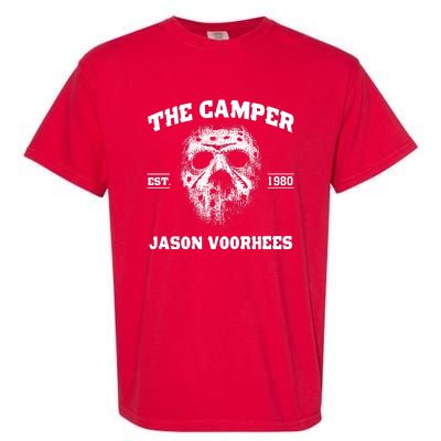 The Camper Est 1980 Jason Scary Horror Night Halloween Garment-Dyed Heavyweight T-Shirt