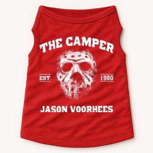 The Camper Est 1980 Jason Scary Horror Night Halloween Doggie Tank