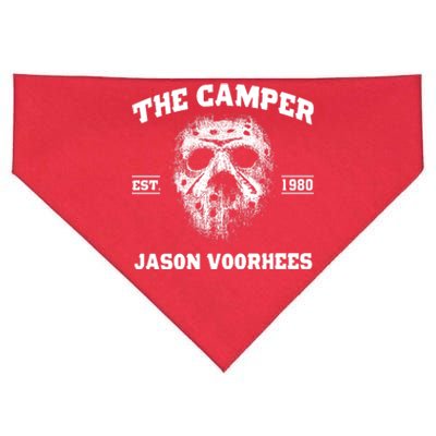 The Camper Est 1980 Jason Scary Horror Night Halloween USA-Made Doggie Bandana