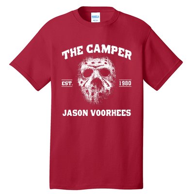 The Camper Est 1980 Jason Scary Horror Night Halloween Tall T-Shirt