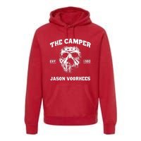 The Camper Est 1980 Jason Scary Horror Night Halloween Premium Hoodie