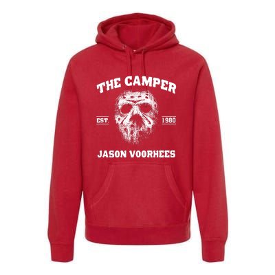 The Camper Est 1980 Jason Scary Horror Night Halloween Premium Hoodie