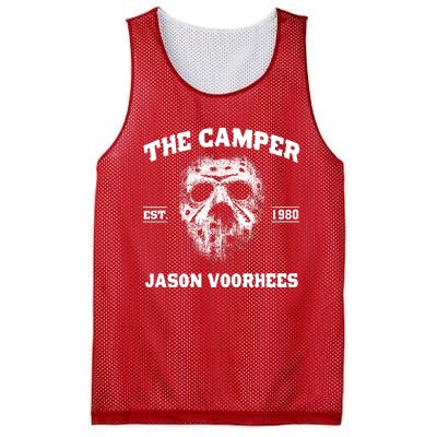 The Camper Est 1980 Jason Scary Horror Night Halloween Mesh Reversible Basketball Jersey Tank