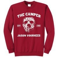 The Camper Est 1980 Jason Scary Horror Night Halloween Tall Sweatshirt