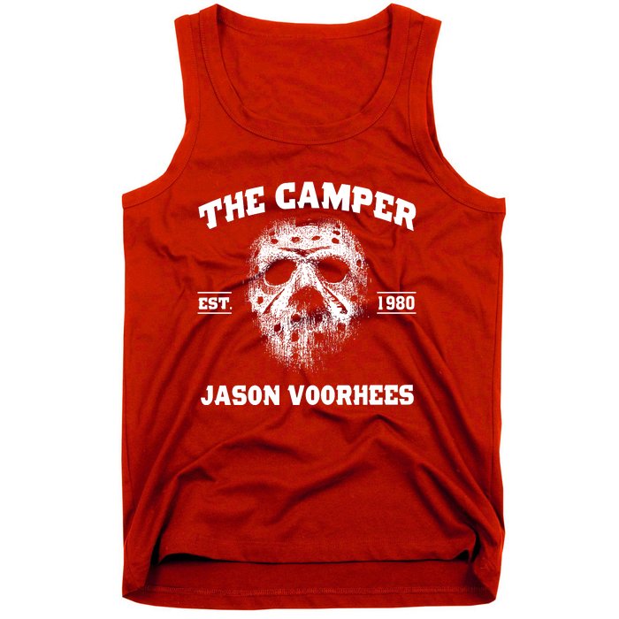 The Camper Est 1980 Jason Scary Horror Night Halloween Tank Top